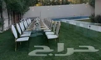 للايجار كنب مفرد كنب ثلاثي طاولات كراسي 5