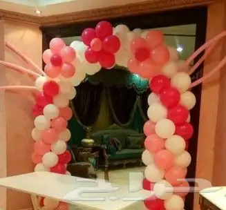 تنسيق بالونات بجميع انواعها واشكاله 13