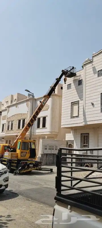 ونش كرين مكه المكرمة رافعه للايجار اليومي والساعه 3
