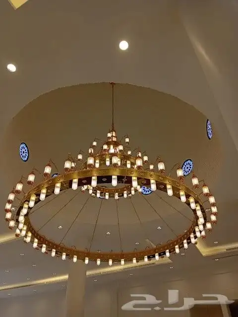 ثريات اسلامي مساجد يتوفر جميع المقاسات 8
