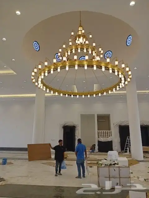 ثريات اسلامي مساجد يتوفر جميع المقاسات 7