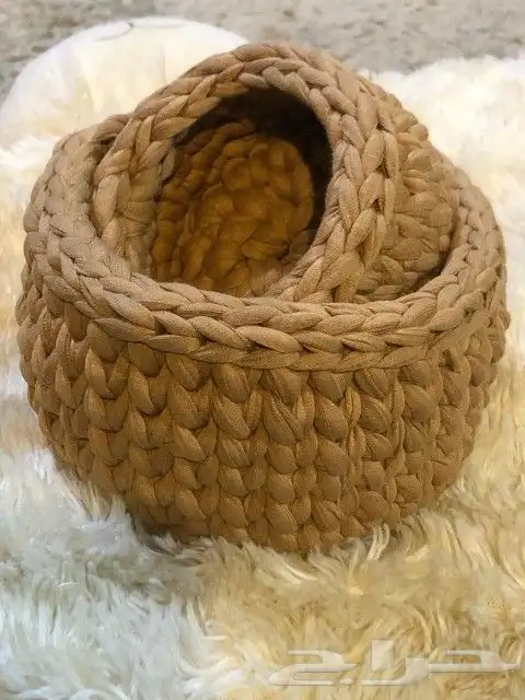 كروشيه يدوي مصنوع بحب 5
