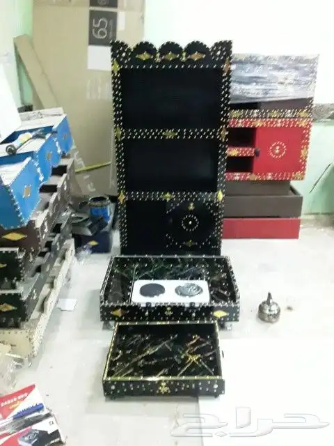 دولاب مشب مع هيتر وطاوله يتوفر جميع الوان 0