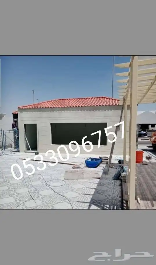بناء مجالس وملاحق خارجية وارتدادت 5
