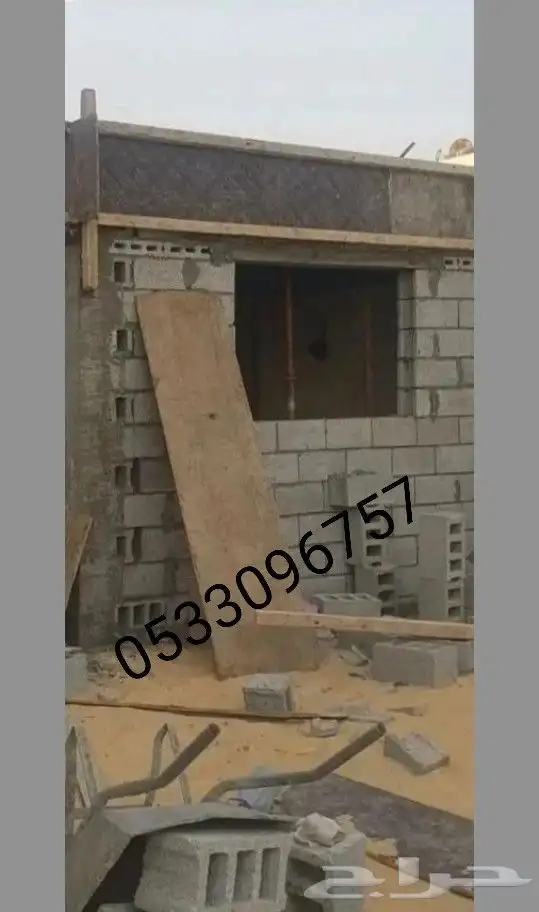 بناء مجالس وملاحق خارجية وارتدادت 0