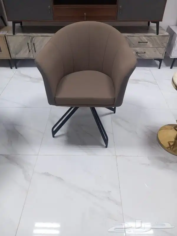 كراسي وطاولات كافيهات قماش وجلد 1
