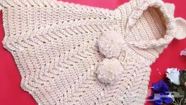 كروشيه يدوي مصنوع بحب 9