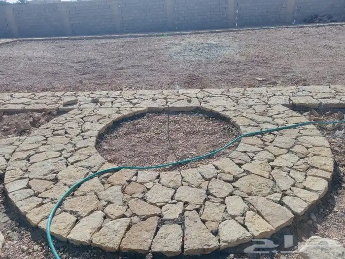 ممرات تلبيسات بالحجر الطبيعي 2