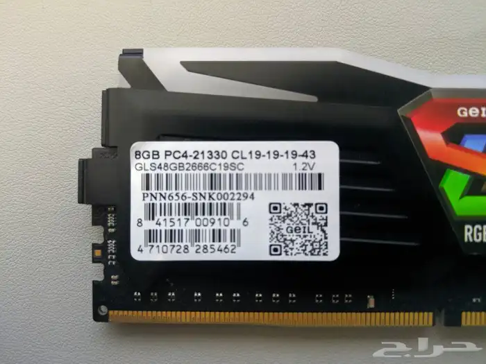 رامات كمبيوتر دي دي ار 4 اسوس 8جيجا PC RAM DDR4 8GB Asus 2