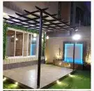 مظلات وعشب جداري وخشب باركيه نوافير شلالات ثيل صناعي وطبيعي 4