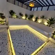 مظلات وعشب جداري وخشب باركيه نوافير شلالات ثيل صناعي وطبيعي 6