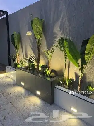 مظلات وعشب جداري وخشب باركيه نوافير شلالات ثيل صناعي وطبيعي 11