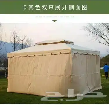 خيمة   بمقاسات مختلفه مع ناموسيه كامله 10