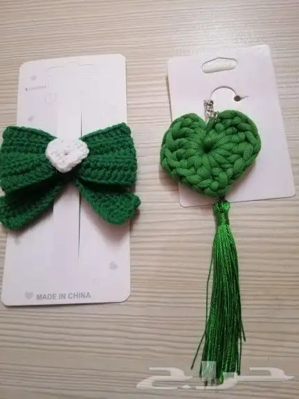 كروشية توزيعات وهدايا اليوم الوطني 4