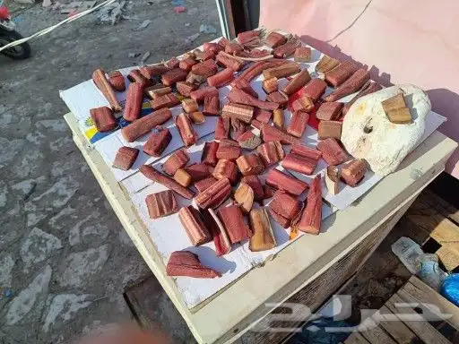 لخم مطبوق احمر قريني رقم واحد ومنقوش حضرمي كعك 4
