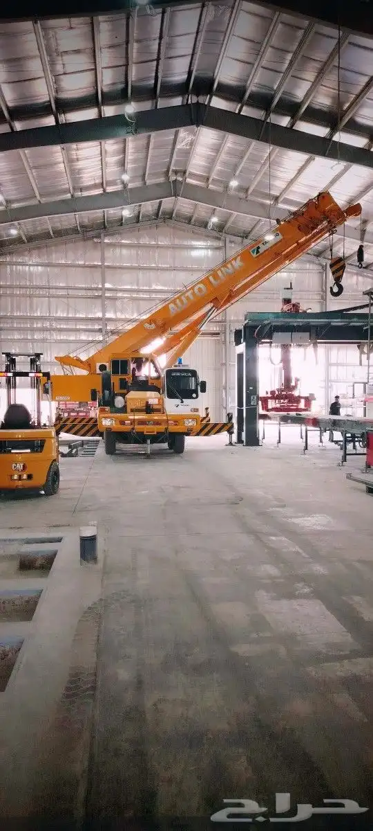 اجار كرين رافعه فوركلفت بجميع الاطنان يومي.شهري مشوار 0