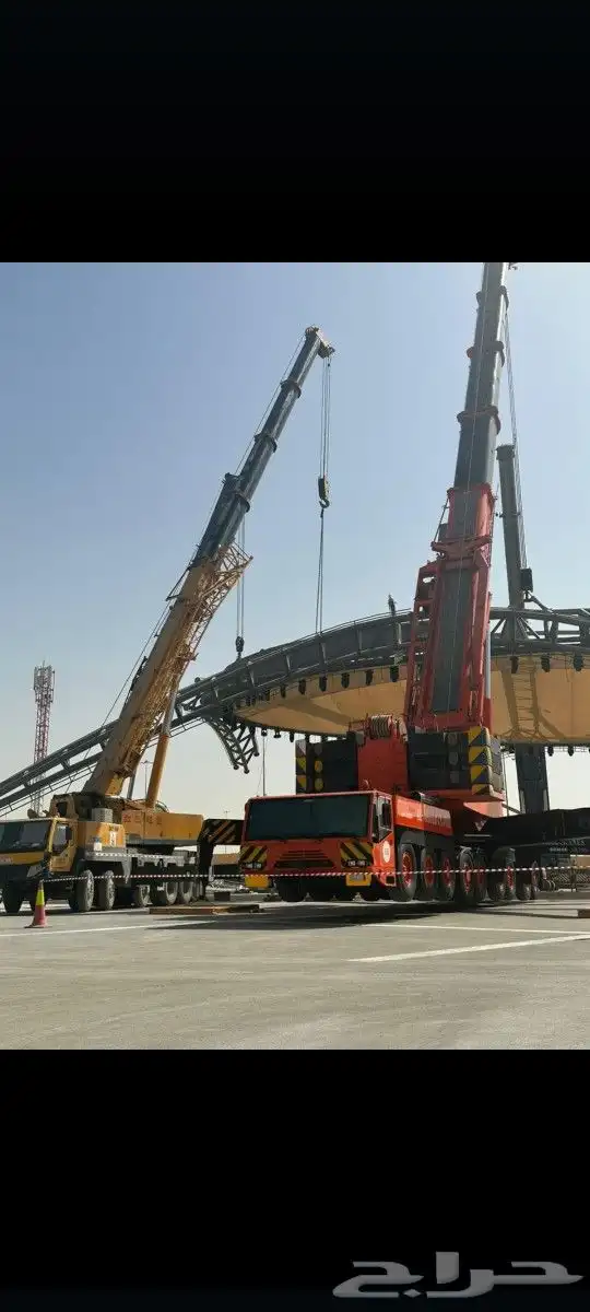 اجار كرين رافعه فوركلفت بجميع الاطنان يومي.شهري مشوار 9