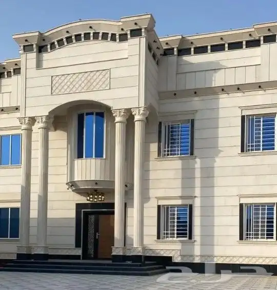 أعمال واجهات الحجر والرخام تصميم 3d توريد وتركيب اشراف الحجر 3