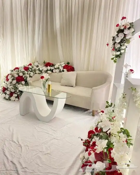 تأجير بكجات تخرج ميلاد زفاف كوشه كنب طاولات طعام خيام الرياض 6