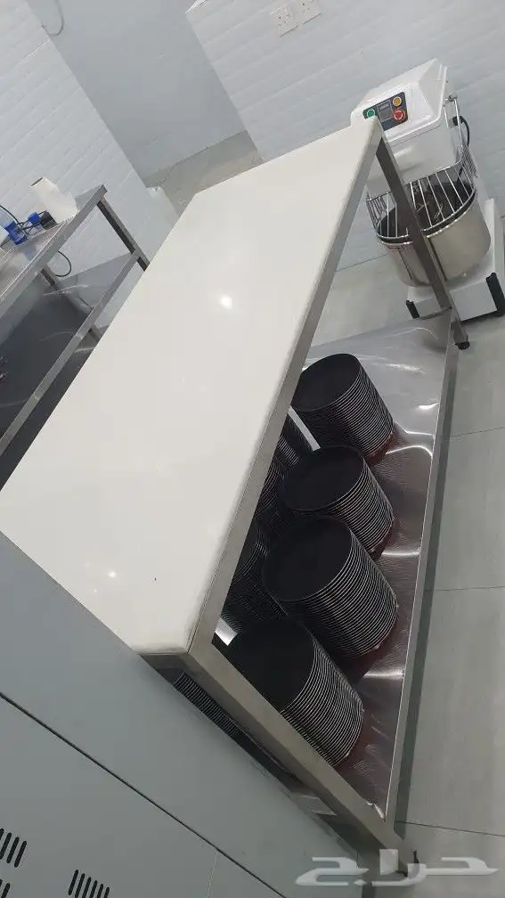 شواية فحم مترين استيل طاولات استيل رفوف استيل مجلى وظباية 7