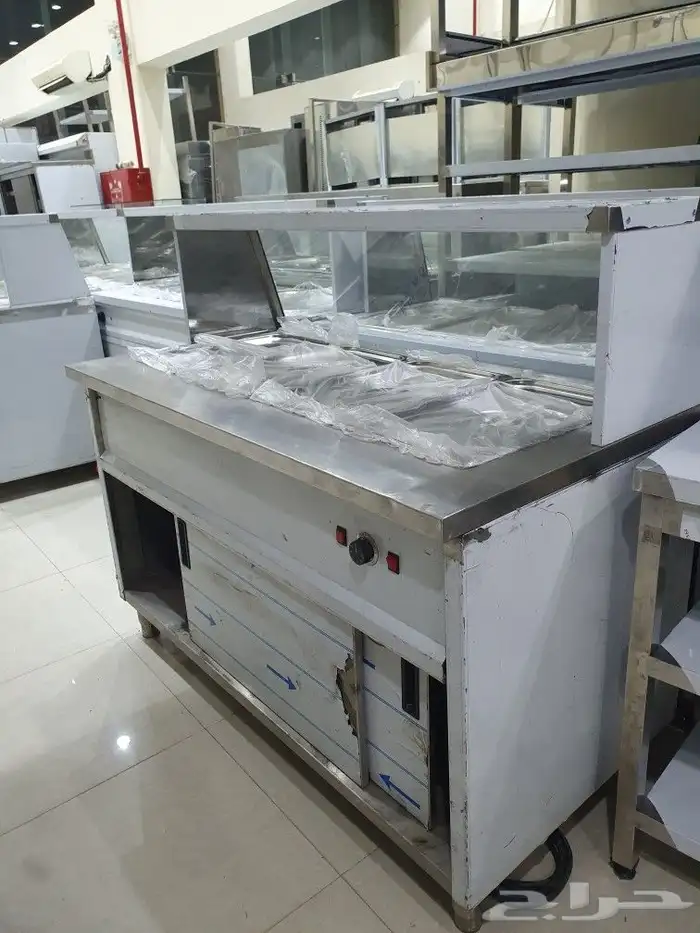 شواية فحم مترين استيل طاولات استيل رفوف استيل مجلى وظباية 30