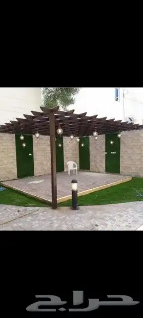 حداد تركيب مظلات سواتر هناجر 3