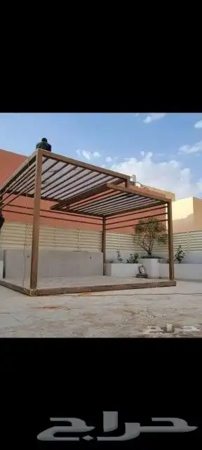 حداد تركيب مظلات سواتر هناجر 4