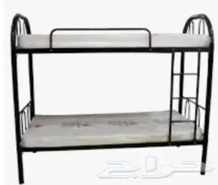 مفروشات سرير حديد دولاب بطانيات نفر واحد 2