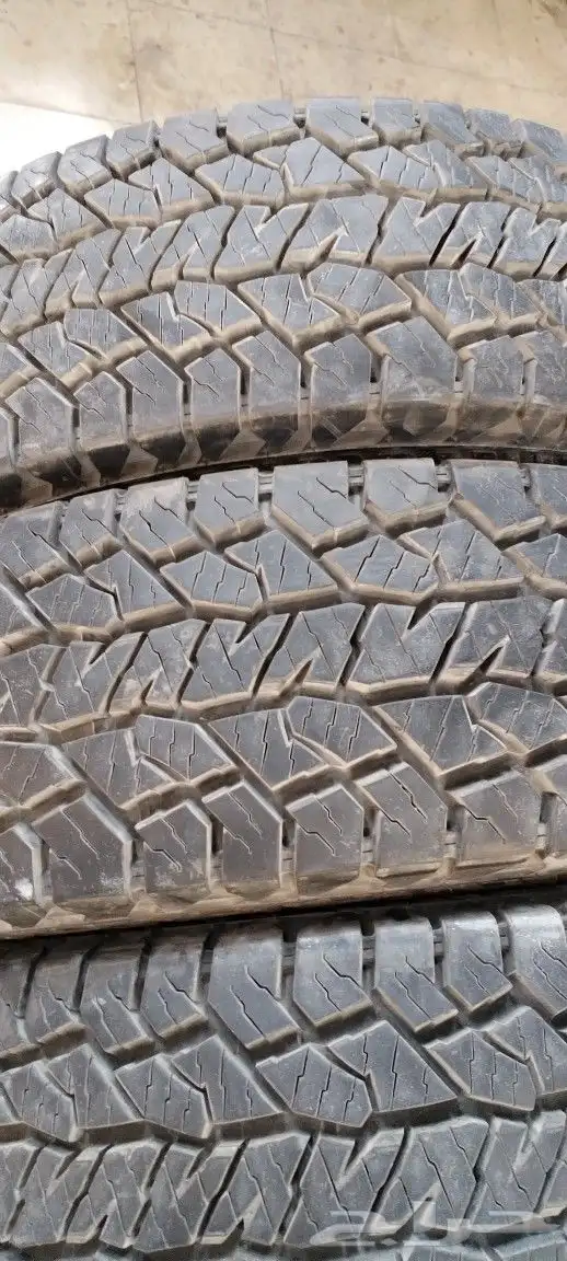 كفرات هنكوك نص حجراي اخت الجديد 245 75 17 2