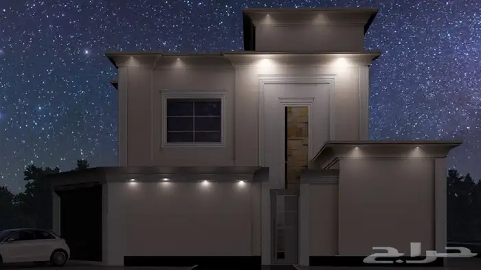 تصميم معماري تصميم فلل استراحات شاليهات واجهات 4