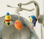 سرير هزاز بطاريات مع موسيقي 8