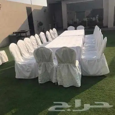 تجهيز حفلات ومناسبات طاولات استقبال طاولات عشاء استندات تخرج 2