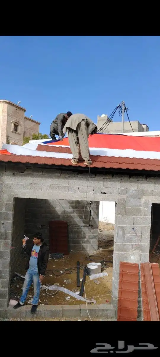 قرميد معدني كوري مع العزل الحراري و المائي 15