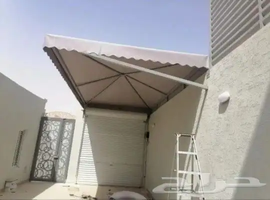 مضلات سواتر برجولات  ديكورات واصباغ 9