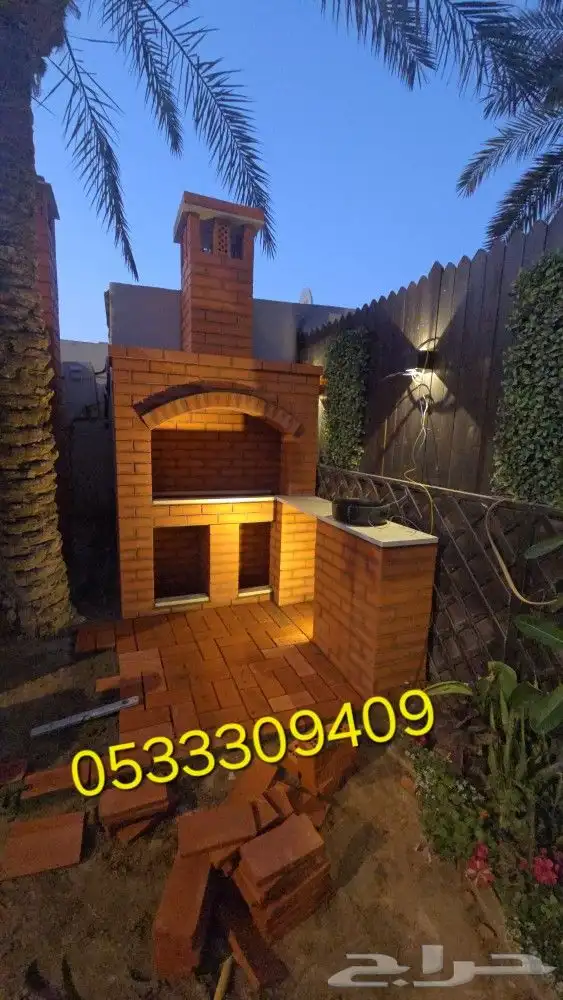 أفخم التصاميم ديكورات مشبات افران شوايات 18