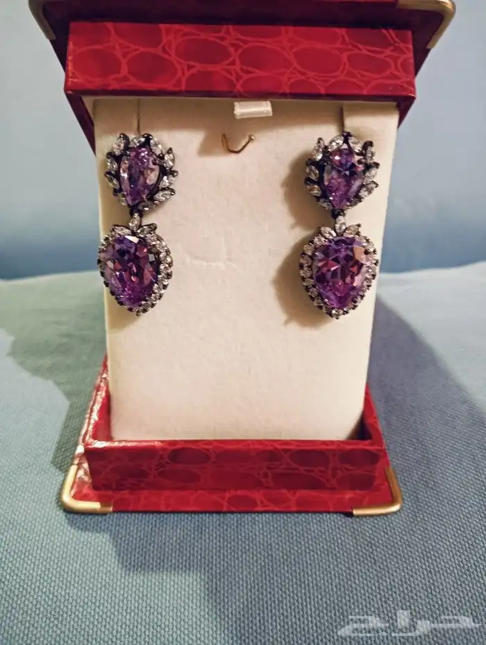 حلق فاخر فضه 925 5