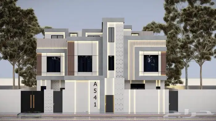 تصميم واجهات ثري دي فلل و تجاري و سكني 0