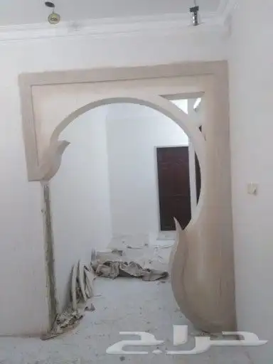 ديكورت دخاليه وحفر مفربي وجميع الجبسيات بديل ارخام بديل الخش 2
