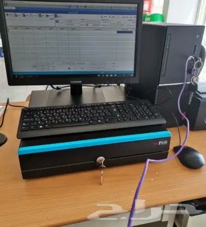 كاشير لمس كاشير للمغاسل والمطاعم والمقاهي والحلويات والمحامص 0