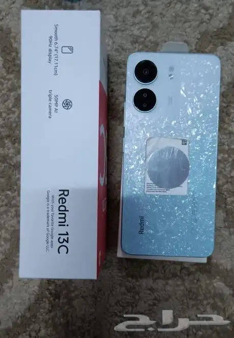 موبايل للبيع redmi 13c رام 8. ذاكره 256 3