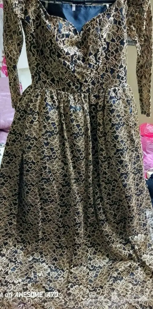 فستان فخم وراقي للمناسبات 0