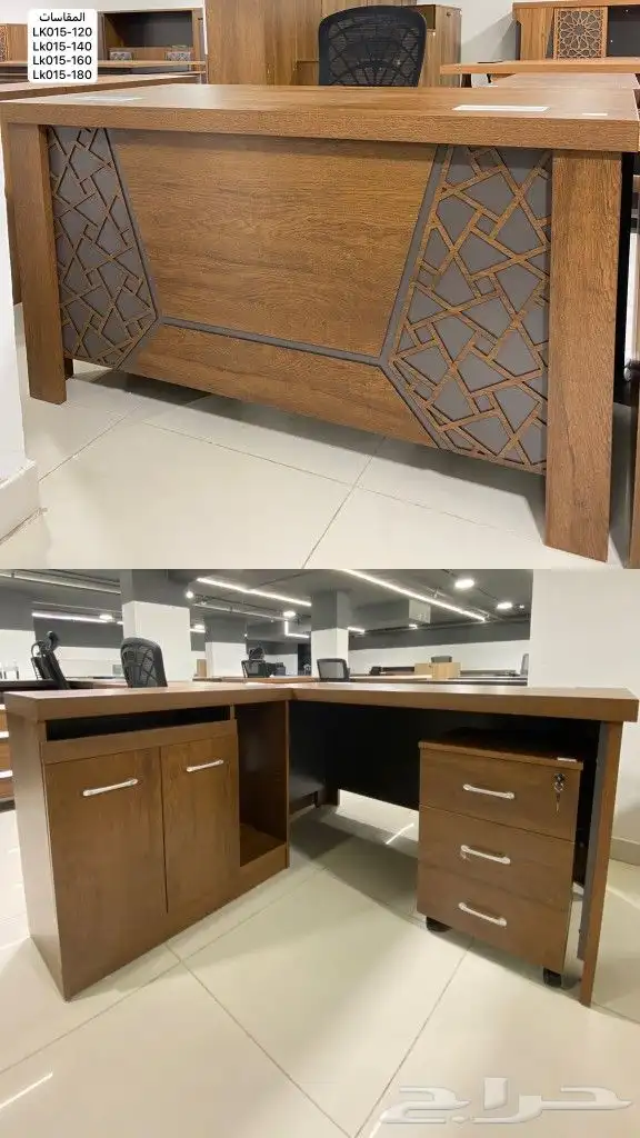 أثاث مكتبي مكاتب بارتشن كراسي كاونترات خزائن 18