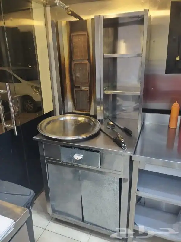 ثلاجة سلطات. ثلاجه باب زجاج ثلاجه مقبلات.. مكينه شاورما 3