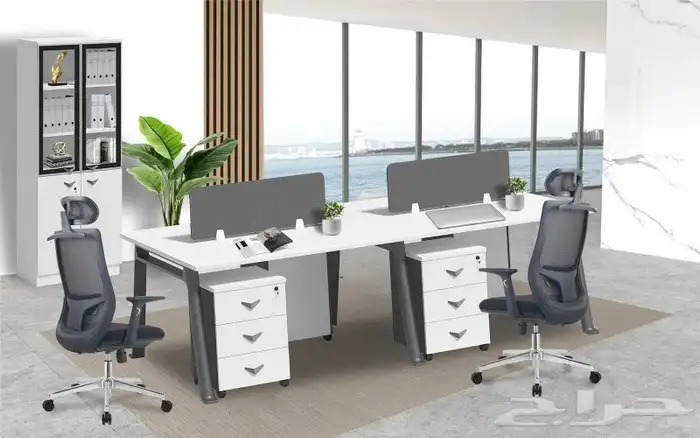 أثاث مكتبي مكاتب بارتشن كراسي كاونترات خزائن 26