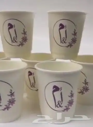 طباعه اكواب ورقيه دبل مطابع دعايه و إعلان 0