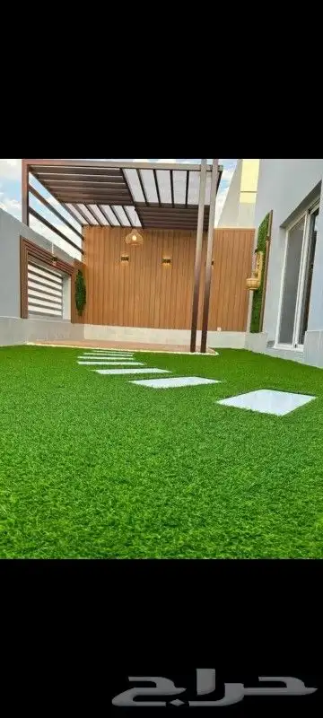 تنسيق حدائق شلالات نوفير مظلات ثيل طبيعي 18