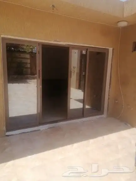 نوافذ الالمونيوم سرايا وعادي باب وشباك مح زجاج دبل بالرياض 0