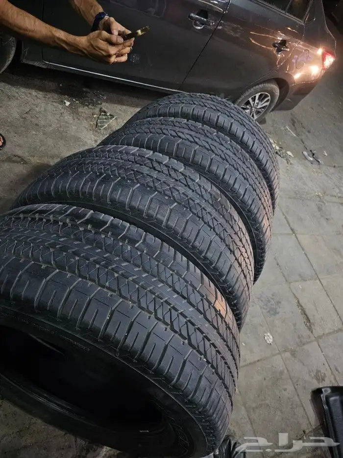 كفرات 275 60 20 برجستون بلاتينيوم جيب جمس اكسبديشن 6