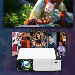 بروجكتر ذكي بموصفات عاليه HD يدعم الايفون والسامسونج 4