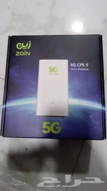 عرض شركه زين جهاز 5G منزلي مع شريحه بيانات نت مفتوح 0